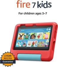 Image of Amazon Fire 7" Kids tablet 16GB (ages 3-7) latest 2022 release UK model NEW !!