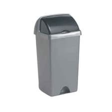 Image of Addis Roll Top Bin 50 Litre Metallic AG813417