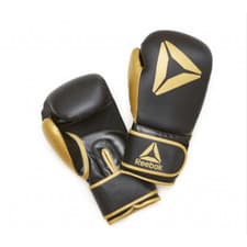Image of Reebok Boxing Gloves - Gold / Black - 12oz