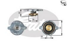 Image of GATES RADIATOR CAP - RC113