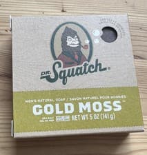 Image of Dr. Squatch - GOLD MOSS - Men's Natural Soap - Zero Grit - 141g