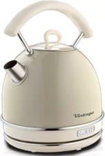 Image of Dome Kettle, 1.7 Litre, 200 W, Vintage Style, Cream, Ariete 2877/03
