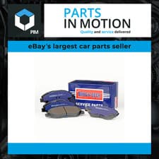 Image of Brake Pads Set fits OPEL CORSA D 1.4 Front 12 to 14 A14NEL B&B 1605228 1605355