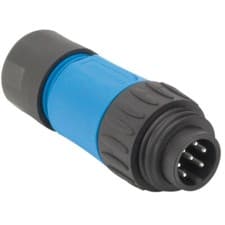 Image of Amphenol C016 20H003 110 10 Straight cable plug C16-1 Number of pins: 3+PE