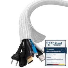 Image of Cable Tidy Sleeve 13mm/∅0.51 3m/9.84ft Cable Management Sleeve Wire Loom Self