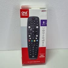 Image of One For All Universal Remote Control Black - 8 Devices - Read Description