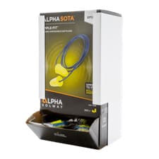 Image of EP12 Corded Ear Plugs SNR 34dB | Disposable PU Foam Hearing Protection 200 Pairs