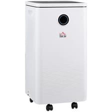 Image of HOMCOM 10L/Day 2.5L WiFi Smart Dehumidifier Portable Quiet Air Dehumidifier
