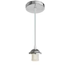 Image of Pendant Light Fitting Ceiling Rose E27 Holders Hanging Lighting Suspension Set