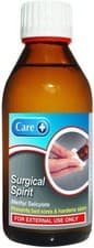 Image of 1PK Care Surgical Spirit 200ml Liquid Sterilising Solution First Aid Antiseptic
