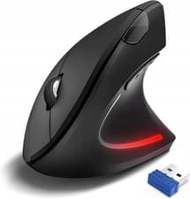 Image of Ergonomic Wireless Silent Mouse 4800 DPI Black