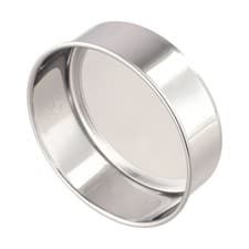 Image of Premium Stainless Steel Round Flour Sieve for Baking and Cooking