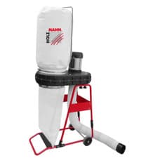 Image of Holzmann Dust Extractor ABS850 750W 40L 850m³/h Capacity 230V Workshop Vac