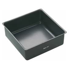 Image of MasterClass Non-Stick Deep Loose Base Cake Pan Square 25cm (10")