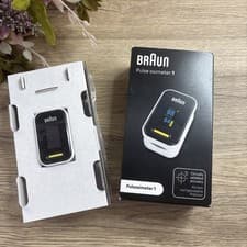 Image of Braun Pulse Oximeter 1 Accurate Blood Oxygen Finger Monitor Easy To Use 
