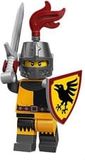 Image of Genuine Lego Tournament Knight Minifigure (CMF - sealed - Series 20)