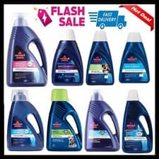 Image of Bissell Wash Deep Clean Concentrated Carpet Shampoo Cleaner Formula Solution