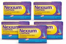 Image of Nexium Control Tablets 20mg Packs of 5 x 7 Tablets = 35 Tablets | BEST VALUE
