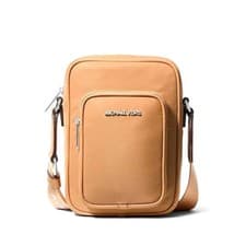 Image of Michael Kors Brown Nylon Crossbody Bag