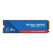 Image of WD Blue SN5100 NVMe SSD 4TB (Up to 6,900 MB/s read speeds, M.2 2280, PCIe Gen 4.