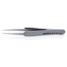 Image of Knipex Rubber Tweezers Esd Stainless Steel 92 21 10 ESD