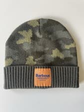Image of Barbour Beanie Hat Camo New Without Tags