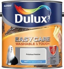 Image of Dulux Easycare Matt- 2.5L - Polished Pebble Emulsion - Paint - Washable & Tough