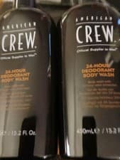 Image of X2 AMERICAN CREW 24-Hour Deodorant Body Wash 450 mL Each NWOB!