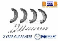 Image of BMW HAND BRAKE PARKING SHOES SET FITTING KIT 3 SERIES E46 E90 MEYLE A805