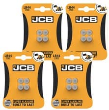 Image of 16x JCB LR44 1.5V Super Alkaline Batteries LR 44 A76 AG13