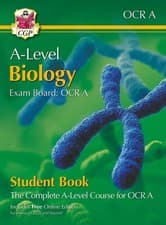 Image of A-Level Biology for OCR A: Year 1 & 2 Student Book with Online Edition (CGP OCR