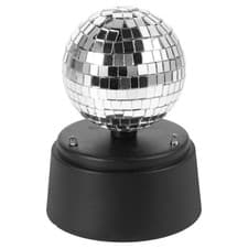 Image of Globe Led Table Lamp Dj Lights 70s Disco Party Supplies Glass Ball Desktop
