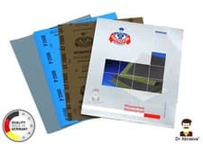 Image of Wet and Dry Sandpaper Starcke Waterproof Sheets Assorted Grit 180-7000 German HQ