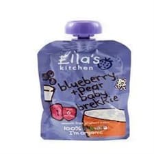 Image of Ellas Kitchen Baby Brekkie - Blueberry & Pear 100g - 6 Pack