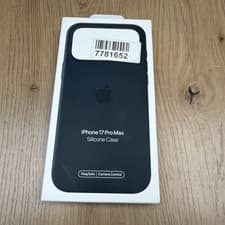 Image of Official Apple iPhone 17 Pro Max Case Silicone Magsafe Black MGFR4ZM/A RRP £49