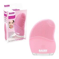 Image of Bauer Portable Electric Silicone Adjustable Facial Cleansing Brush Face Cleanser