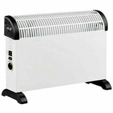 Image of Daewoo 2000W Convector Heater White Electric Portable Heater Thermostat-HEA1146