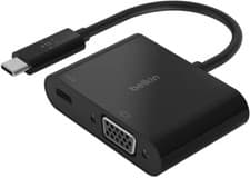 Image of Belkin USB-C to VGA Adapter + 60W Passthrough Power for MacBook Pro VGA Adapter