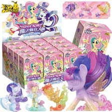 Image of My Little Pony Blind Box Unicorn Twilight Sparkle Magic Rubber Doll Cartoon Crea