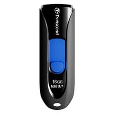 Image of Transcend 16GB JetFlash 790 USB 3.1 Gen 1 Flash Drive (USB Stick) Black TS16GJF7