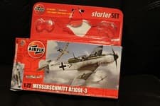 Image of Airfix Model Kit Messerschmitt Bf109E-3 A55106 1:72 scale