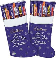 Image of 2 x Cadbury Christmas Chocolate Stockings 179g