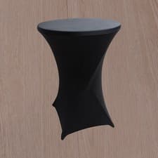Image of New Wedding Party Stretch Cocktail Poseur Bar Hotel Spandex Table Cover Cloth UK