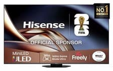 Image of Hisense 55 Inch TV Smart 4K Ultra HD HDR Mini LED Freely TV Netflix 55U8QTUK