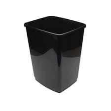 Image of 2Work Swing Bin Base 50 Litre Black 2W02381