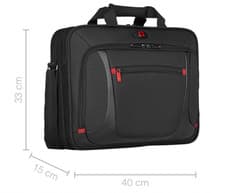 Image of Wenger Sensor 15-inch Laptop Case / Briefcase Black (600643)