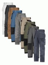 Image of Snickers 3214 Canvas+ Craftsmen Holster Pocket Trousers Various Colours
