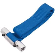 Image of Draper 1x 280mm Capacity Oil Filter Strap Wrench Professional Tool 56137