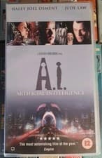 Image of A.I. - Artificial Intelligence (VHS Video Tape 2002) NEW Sealed