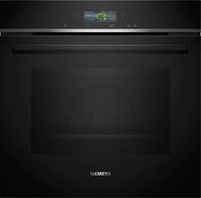 Image of Siemens iQ700 HB732G1B1B Built-in Electric Single Oven with ecoClean - Black